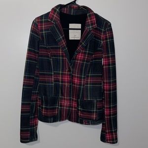 Aéropostale designed in NYC plaid blazer